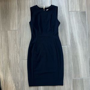 Navy Calvin Klein dress